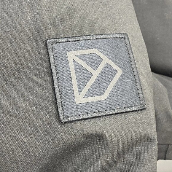 Didriksons Men’s Akilles USX Hooded Parka Coat Size M Black - Picture 4 of 16